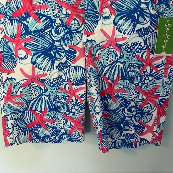 NWT Lilly Pulitzer Resort White She She Shells Chipper Shorts Size 4 - Picture 3 of 12